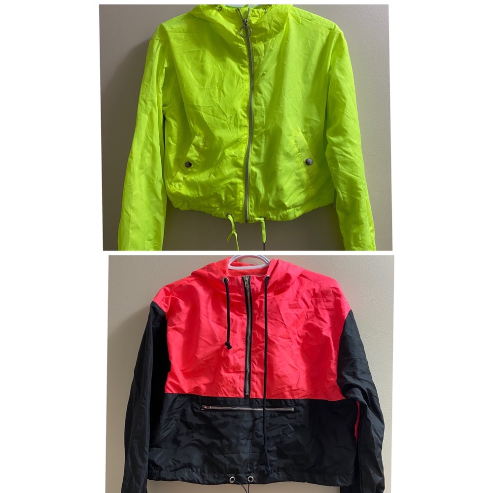 2 for 1 windbreakers! NWT